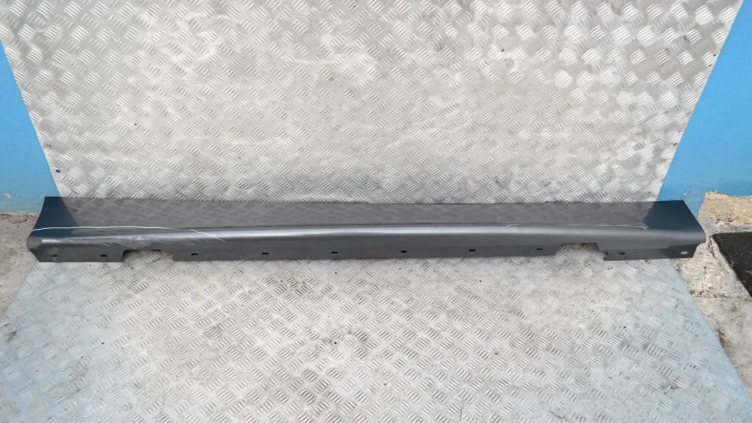 BMW E87 Bas de Porte Couverture Seuil Droite Mousseux Graphite