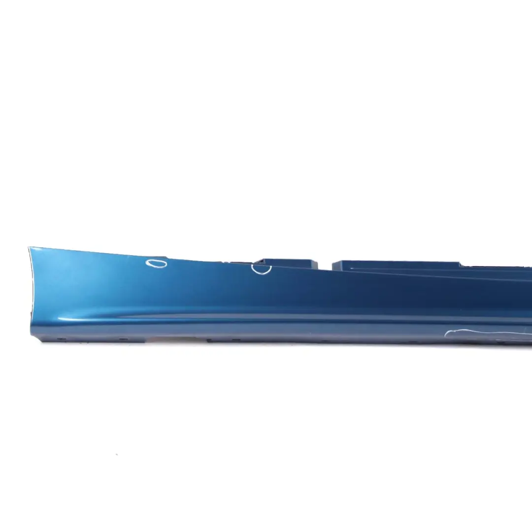 BMW E87 Side Skirt Sill Strip Right O/S Sydneyblau Sydney Blau Blue - A19