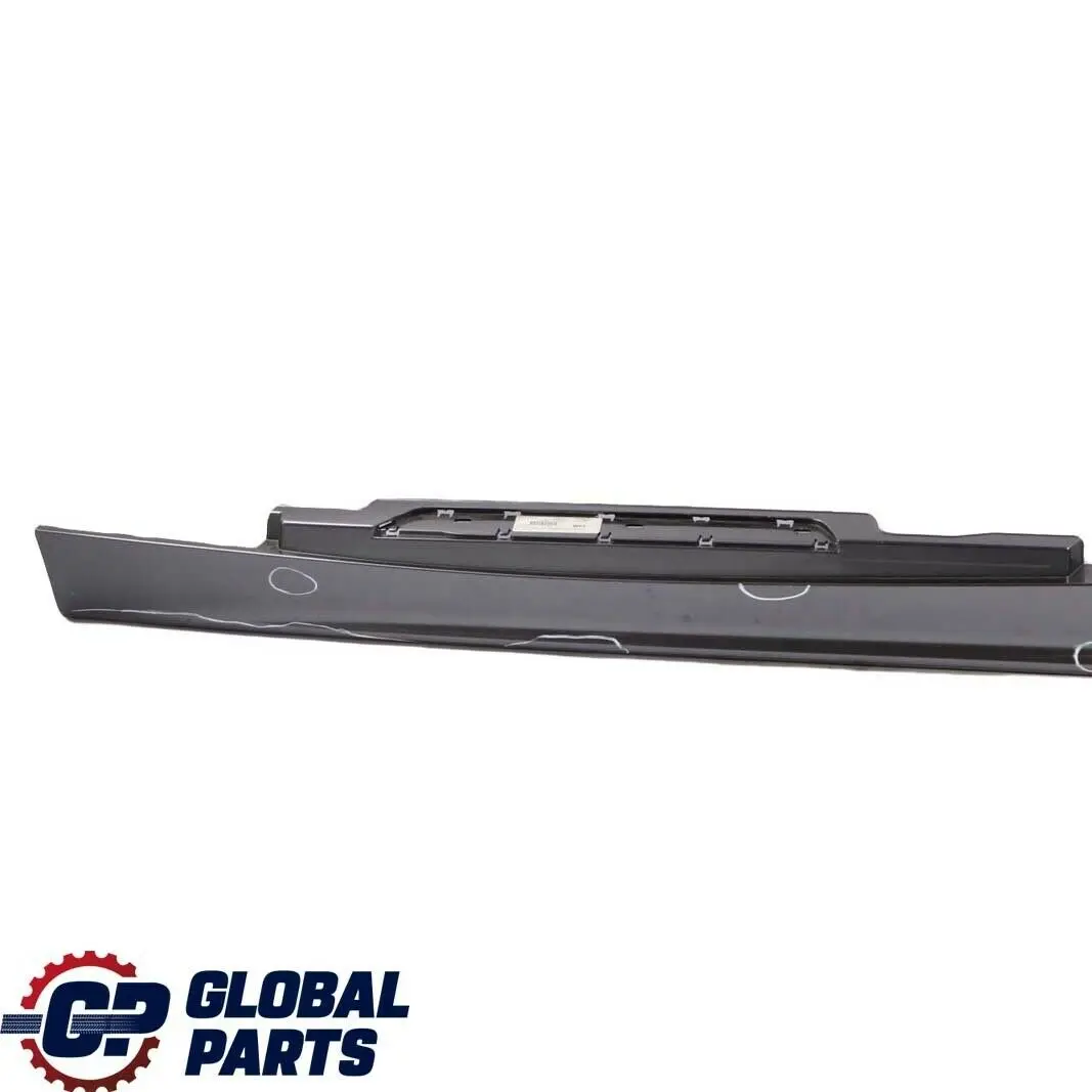 BMW 1 E87 Bas de Porte Couverture Seuil a Gauche Mousseux Graphite Metallisee