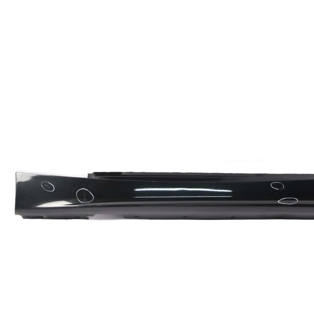 BMW E87 Sill Strip Side Skirt Left N/S Trim Panel Black Sapphire Metallic - 354