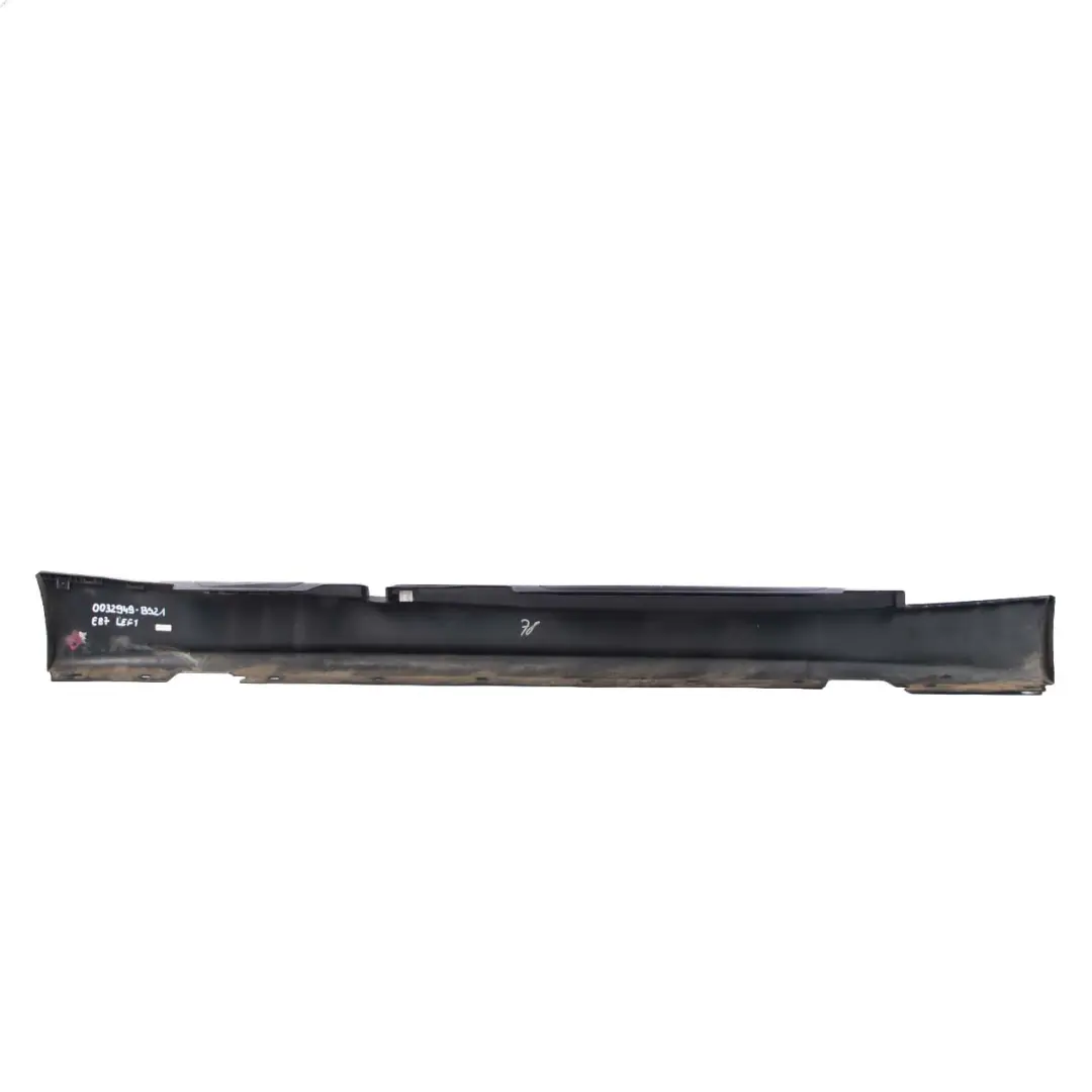 BMW E87 Sill Strip Side Skirt Left N/S Trim Panel Black Sapphire Metallic - 354