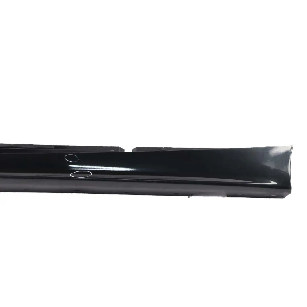 BMW E87 Sill Strip Side Skirt Left N/S Trim Panel Black Sapphire Metallic - 354