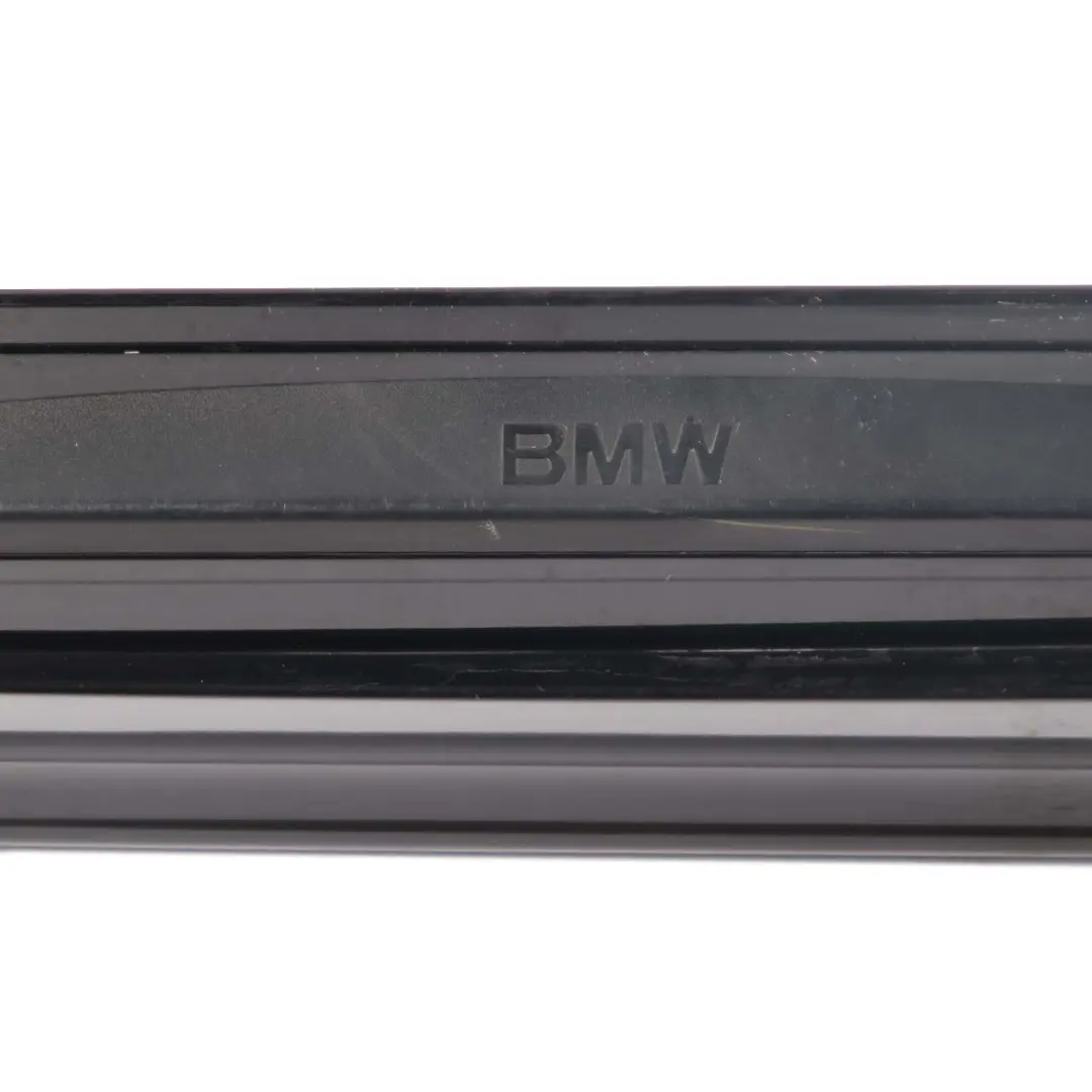 BMW E87 Sill Strip Side Skirt Left N/S Trim Panel Black Sapphire Metallic - 354