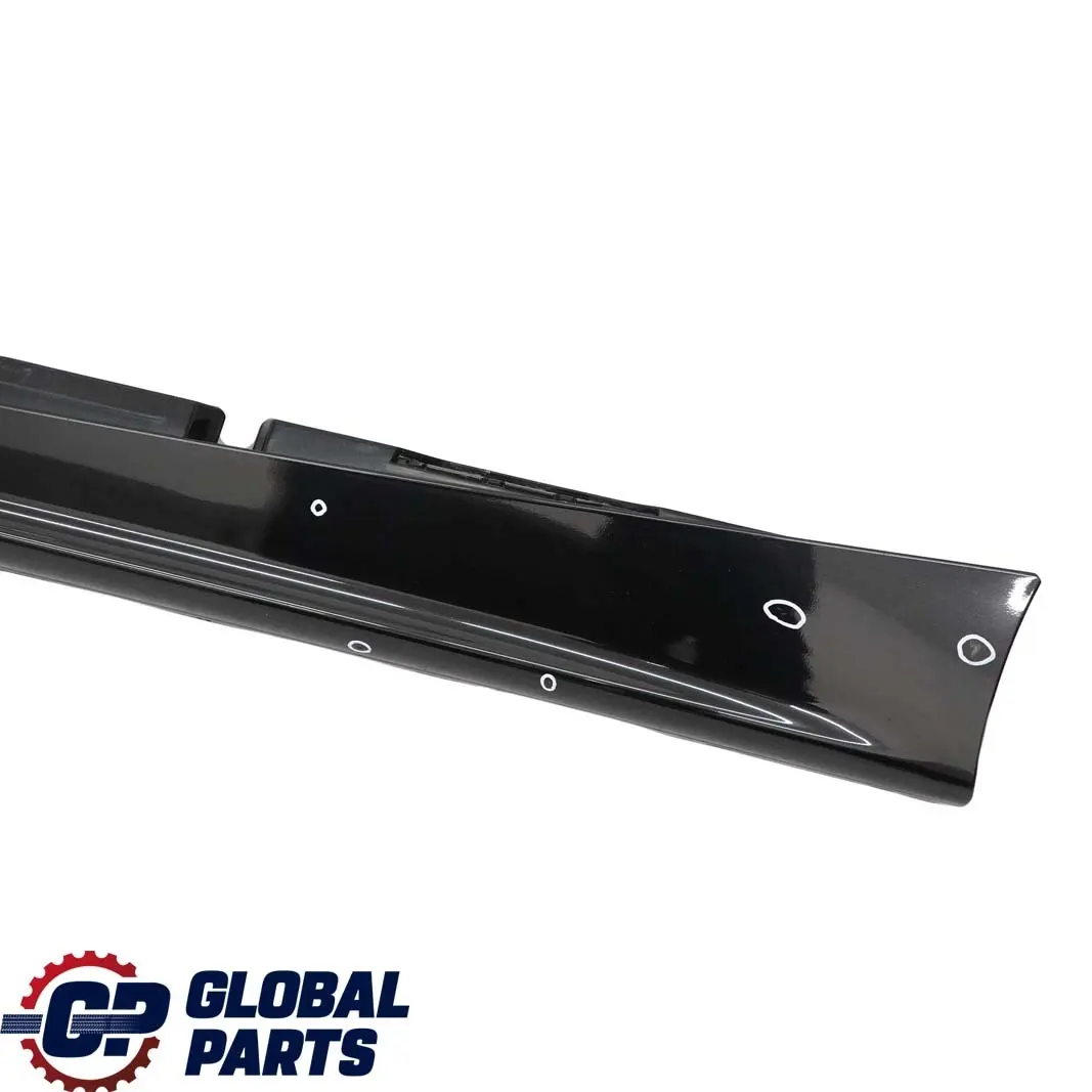 BMW 1 Series E87 6 Sill Strip Side Skirt Left N/S Black Sapphire Metallic - 354