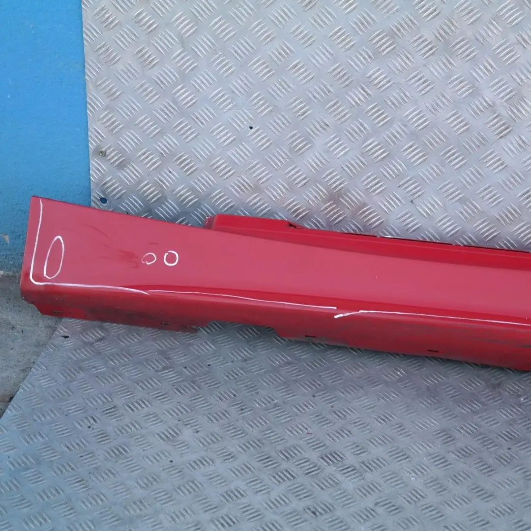 BMW 3 E87 Sill Strip Faldón Lateral Izquierdo Japanrot Japan Red Rot - 438