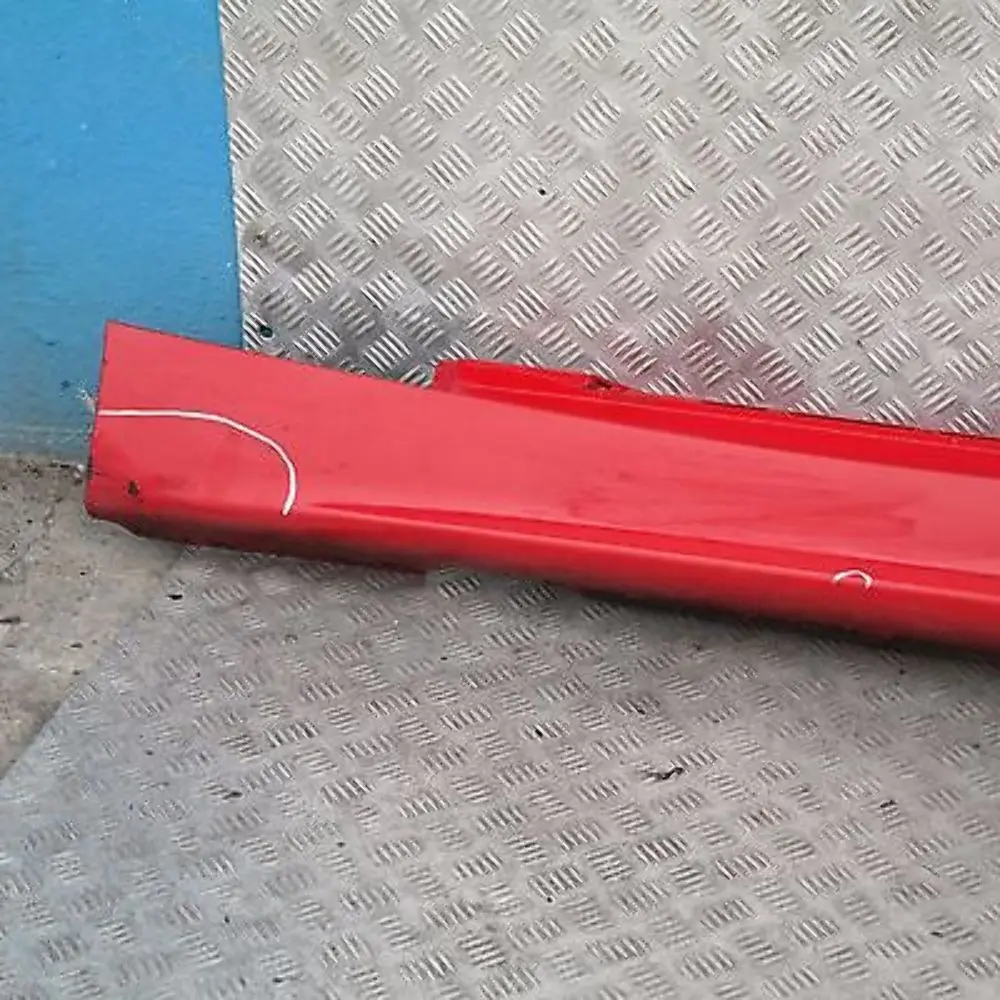 BMW 5 E87 Sill Strip Faldón Lateral Izquierdo Japan Rot Rojo - 438