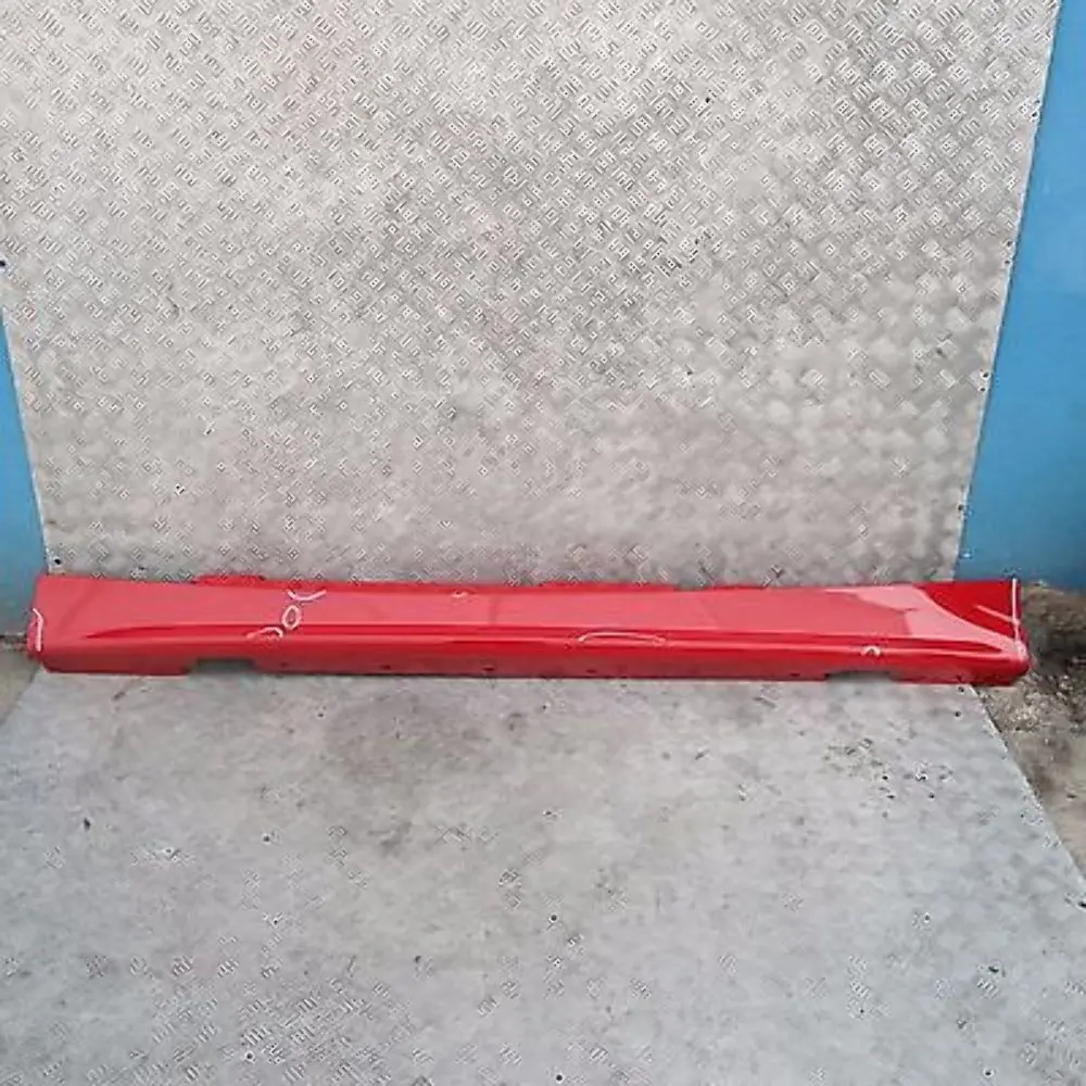 BMW 6 E87 Sill Strip Faldón Lateral Izquierdo Japan Rot Rojo - 438