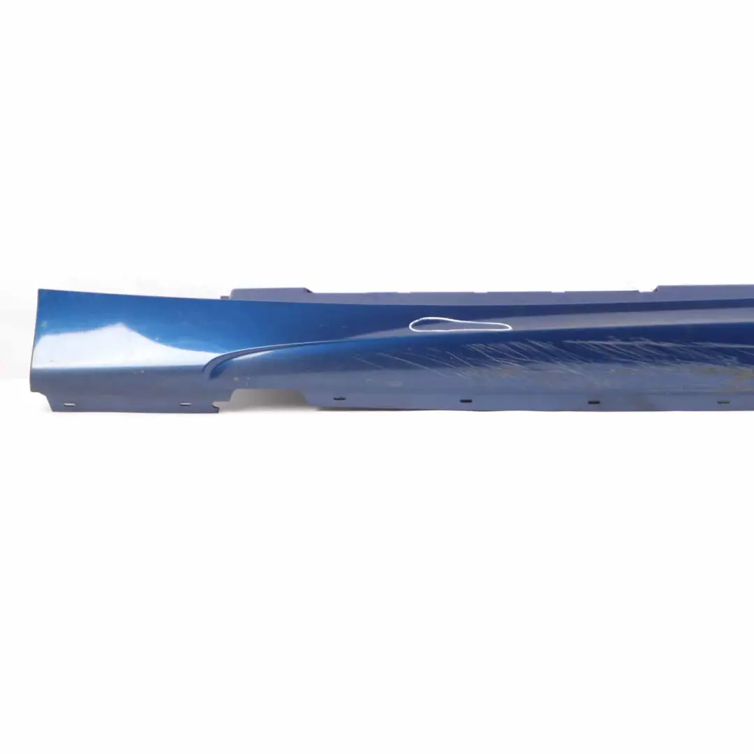 BMW E87 Sill Strip Side Skirt Left N/S Monacoblau Monaco Blue Metallic - A35