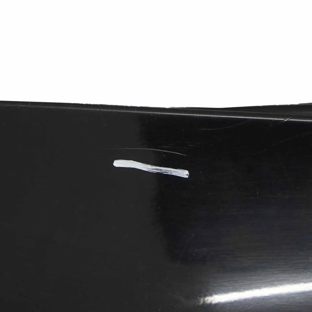 BMW 1 E87 Bas de porte Couverture Seuil gauche de coloris noir 2