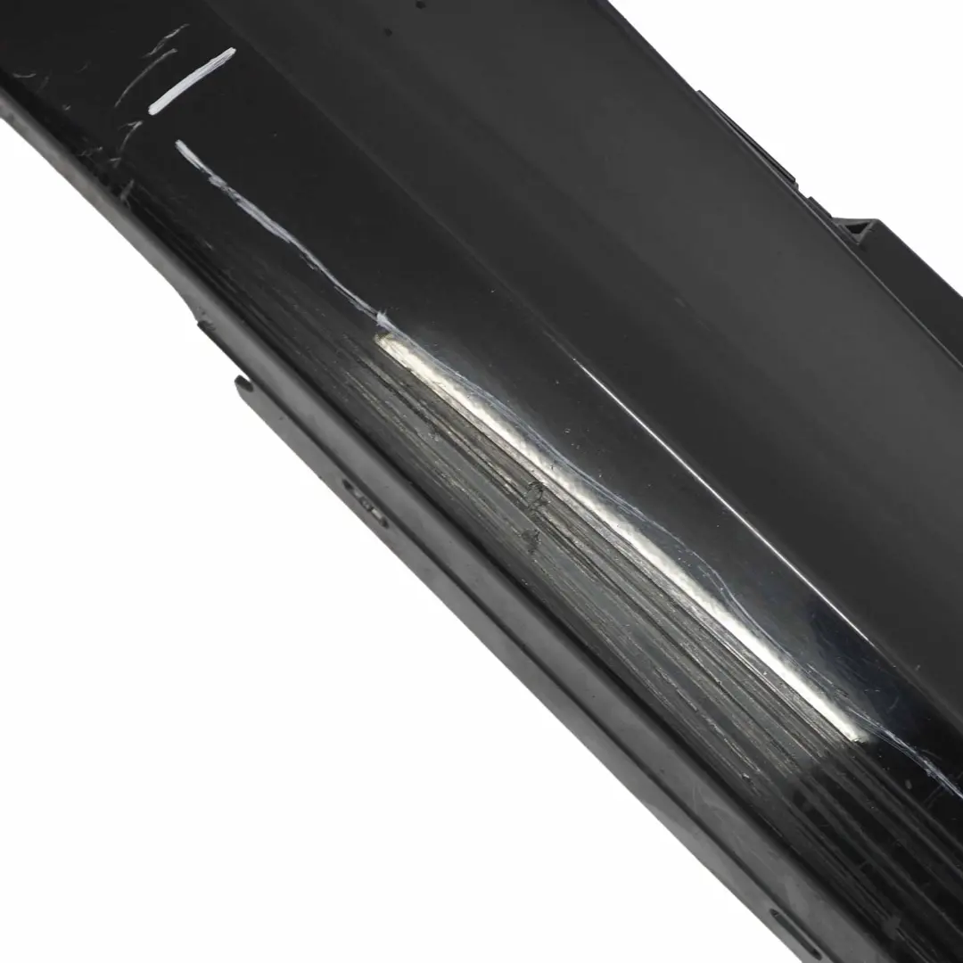 BMW 1 E87 Bas de porte Couverture Seuil gauche de coloris noir 2