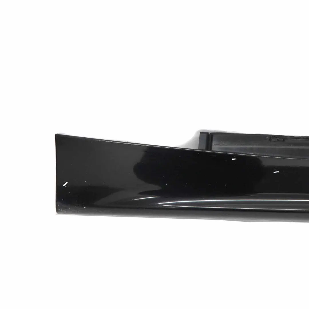 BMW E87 Sill Strip Faldón Lateral Izquierdo Negro 2 Schwarz II - 668