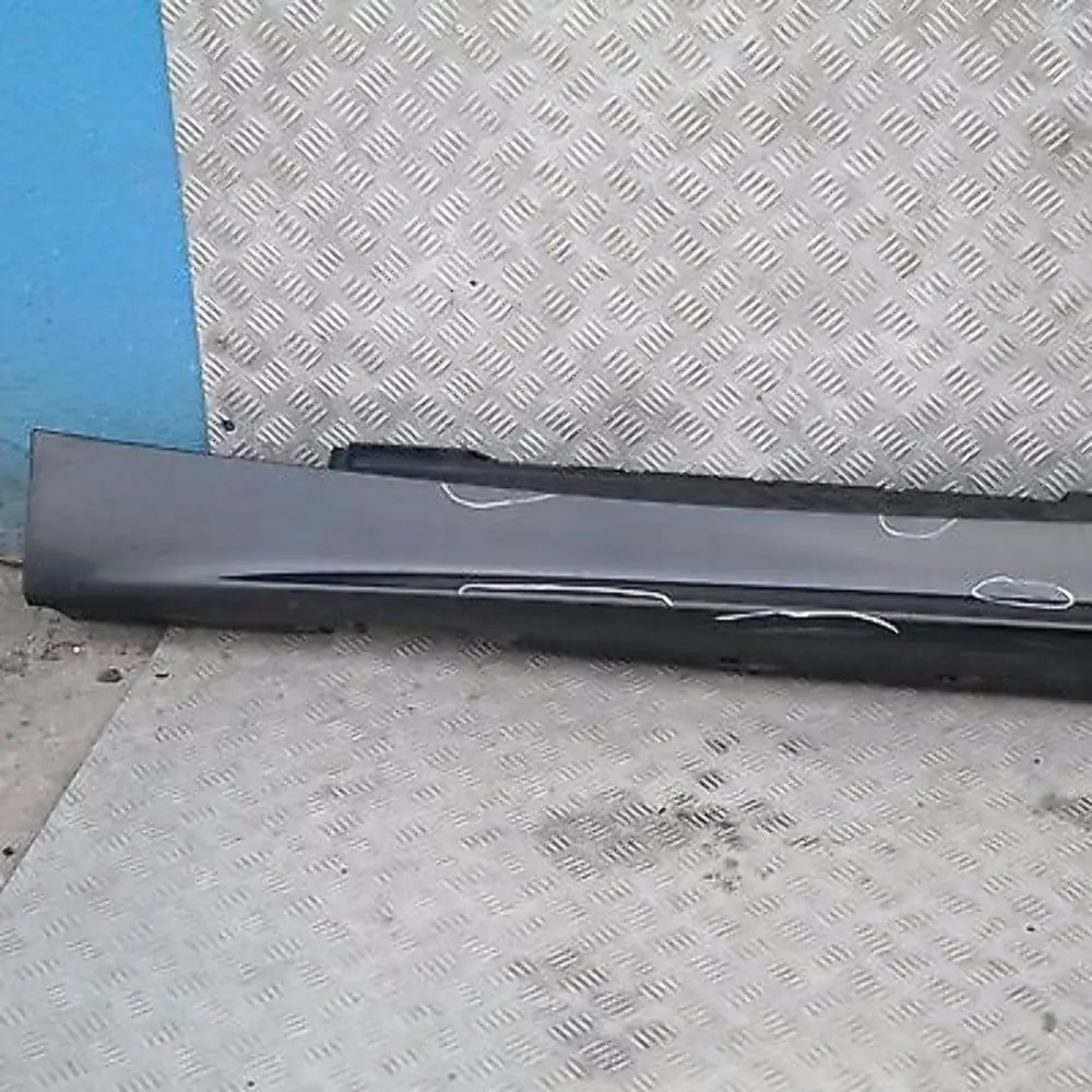 BMW 3 E87 Sill Strip Faldón Lateral Izquierdo Negro 2 Schwarz II - 668