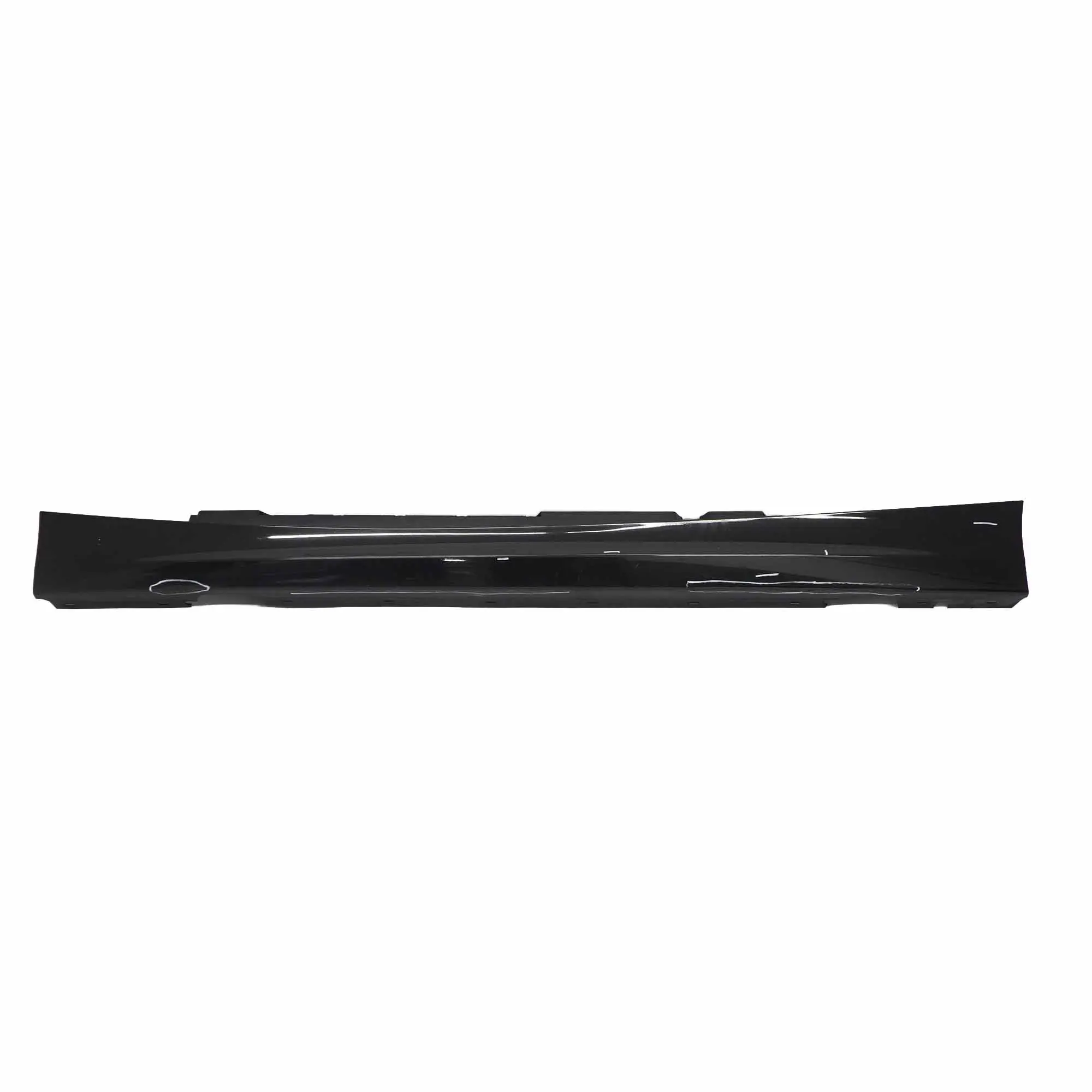 BMW E87 Sill strip side skirt left BLACK 2 SCHWARZ II - 668