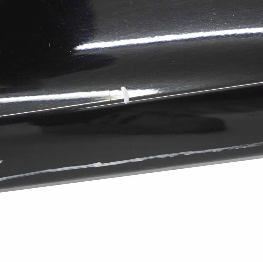 BMW E87 Sill strip side skirt left BLACK 2 SCHWARZ II - 668