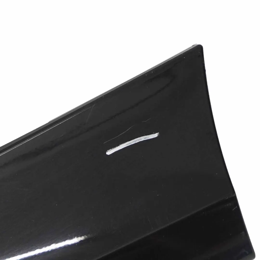 BMW E87 Sill strip side skirt left BLACK 2 SCHWARZ II - 668