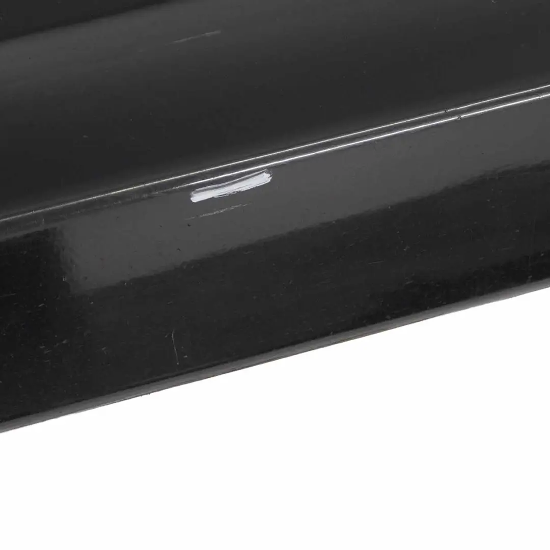 BMW E87 Sill strip side skirt left BLACK 2 SCHWARZ II - 668