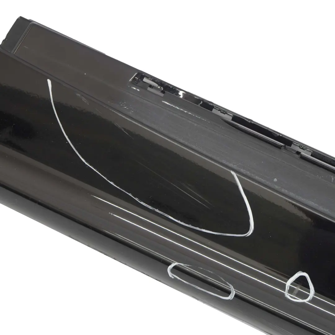 BMW 1 SERIES E87 Sill Strip Side Skirt Left N/S Black 2 Schwarz II - 668