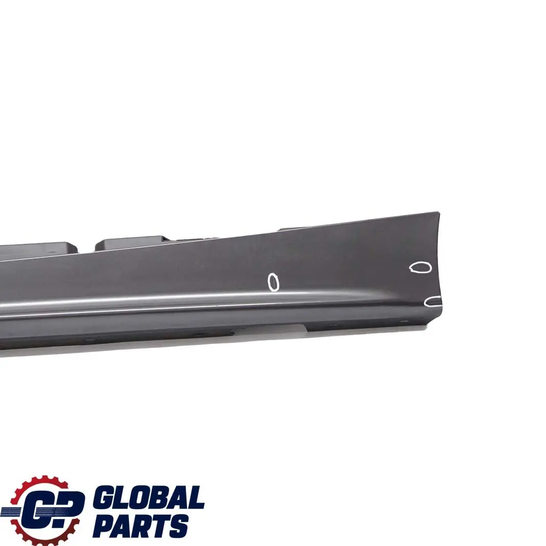 £BMW 1 E87 Sill Strip Side Skirt Left N/S Sparkling Graphite Metallic - A22