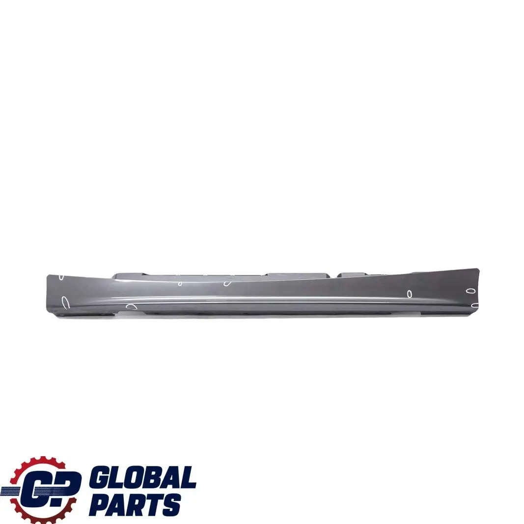 £BMW 1 E87 Sill Strip Side Skirt Left N/S Sparkling Graphite Metallic - A22