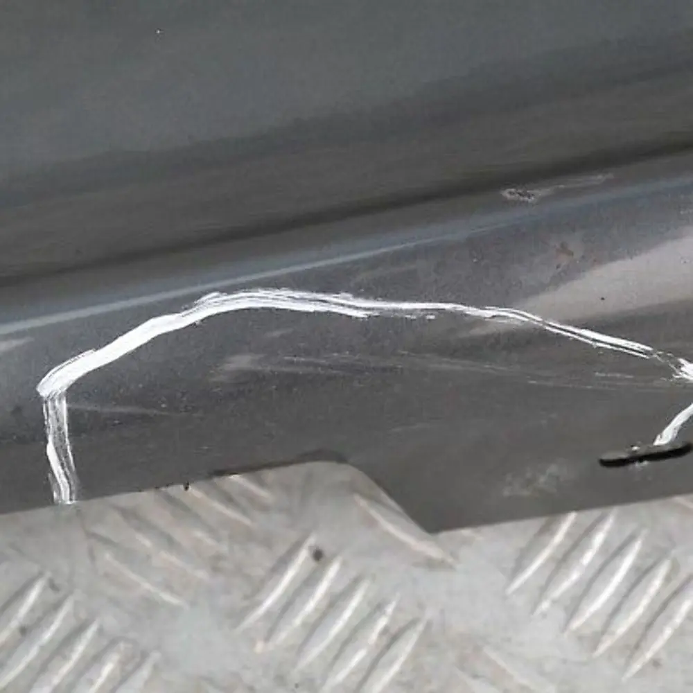 BMW 1 E87 Bas de Porte Couverture Seuil a Gauche Mousseux Graphite Metallise