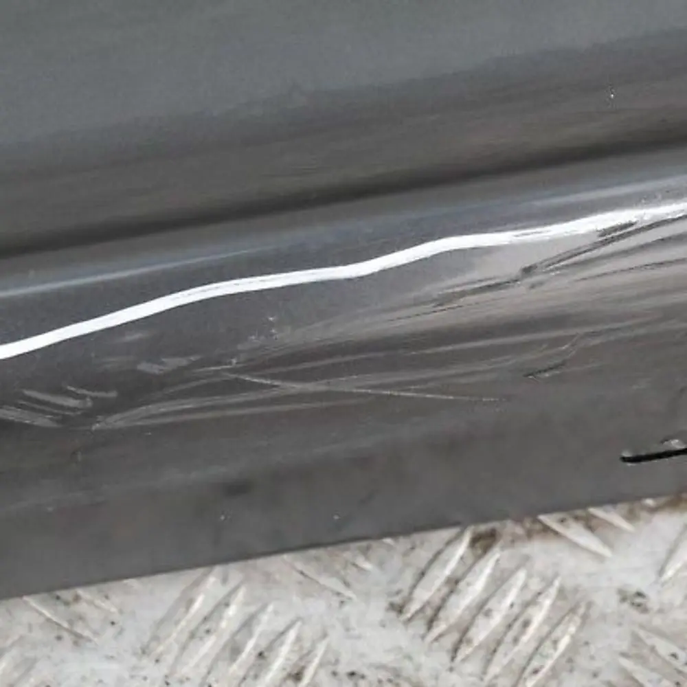 BMW 1 E87 Bas de Porte Couverture Seuil a Gauche Mousseux Graphite Metallise