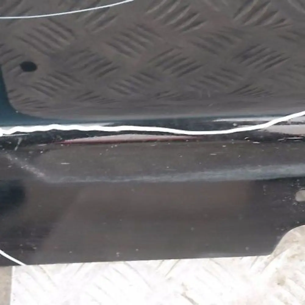 BMW E90 E91 Sill Strip Faldón lateral derecho Zafiro negro metalizado 475