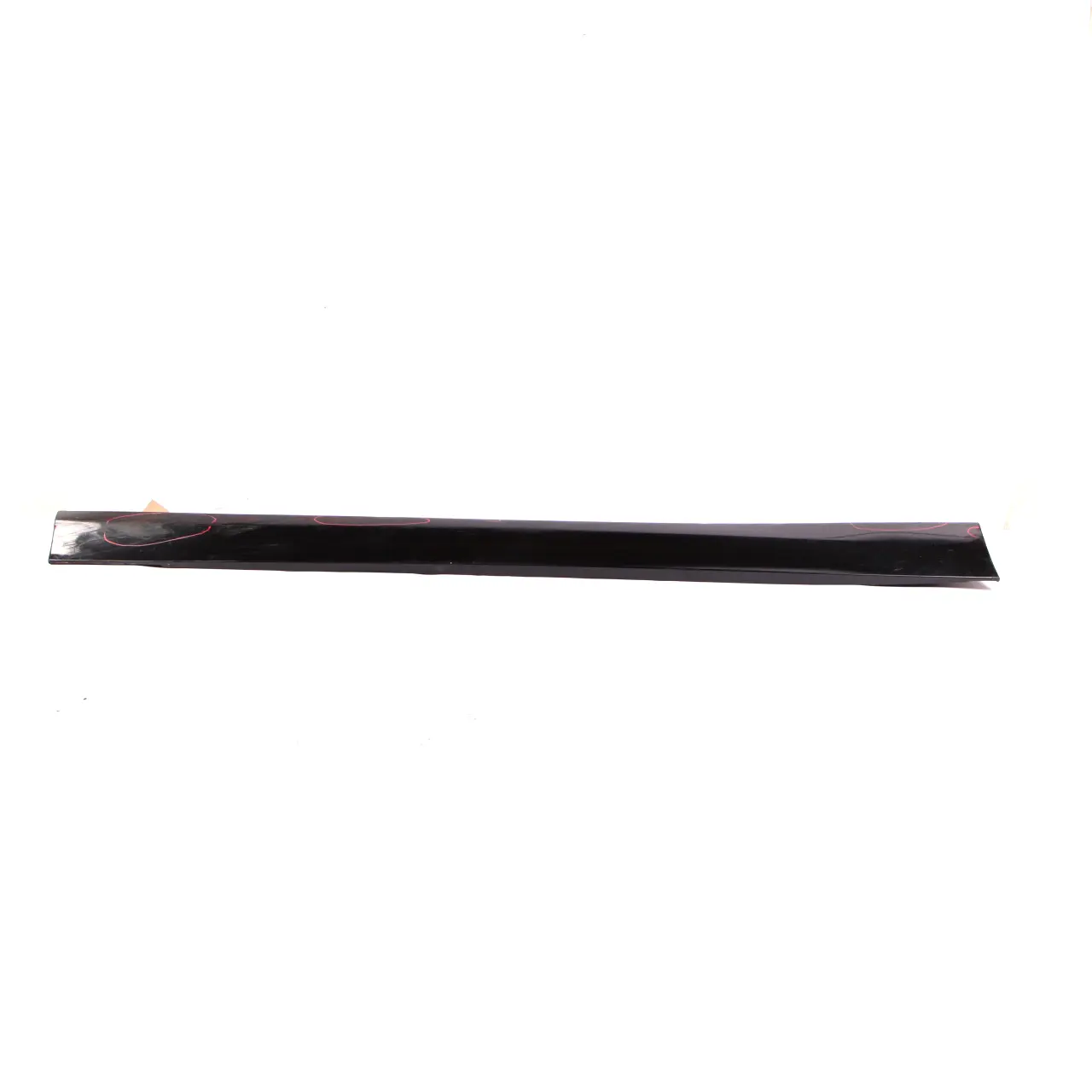 BMW 3 E90 E91 2 Sill Strip Side Skirt Right O/S Black Sapphire Metallic - 475