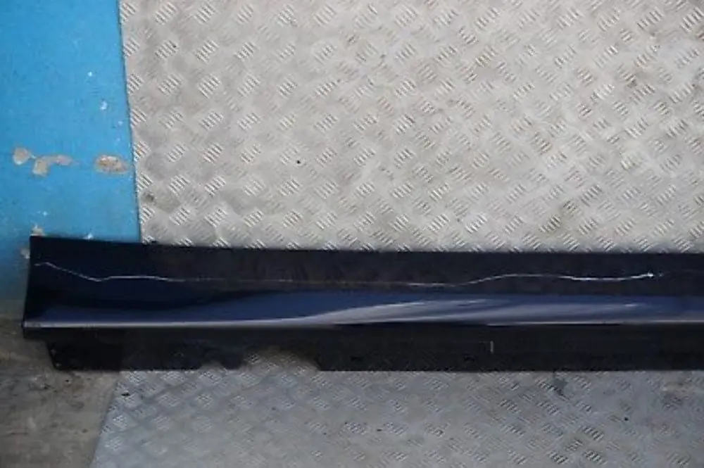 BMW 3 E90 E91 Bas de Porte Couverture Seuil Droite Noir Carbone Metallique 416