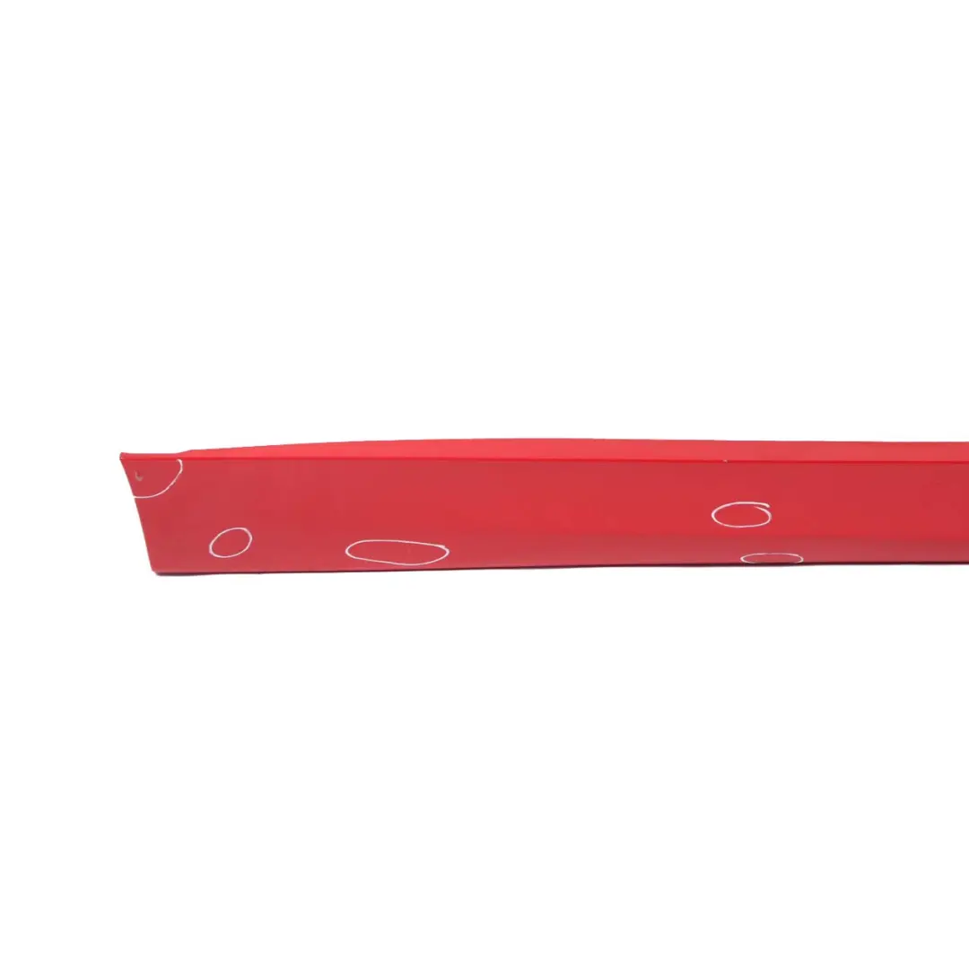 Side Skirt Sill BMW E90 E91 Trim Strip Right O/S Japanrot Japan Red - 438