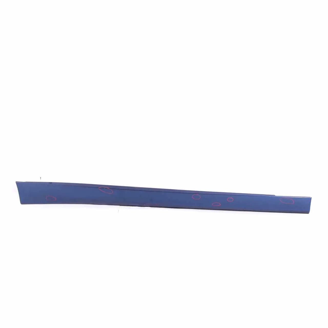 BMW E90 E91 Sill Strip Side Skirt Right O/S Montegoblau Blau Blue Metallic - A51