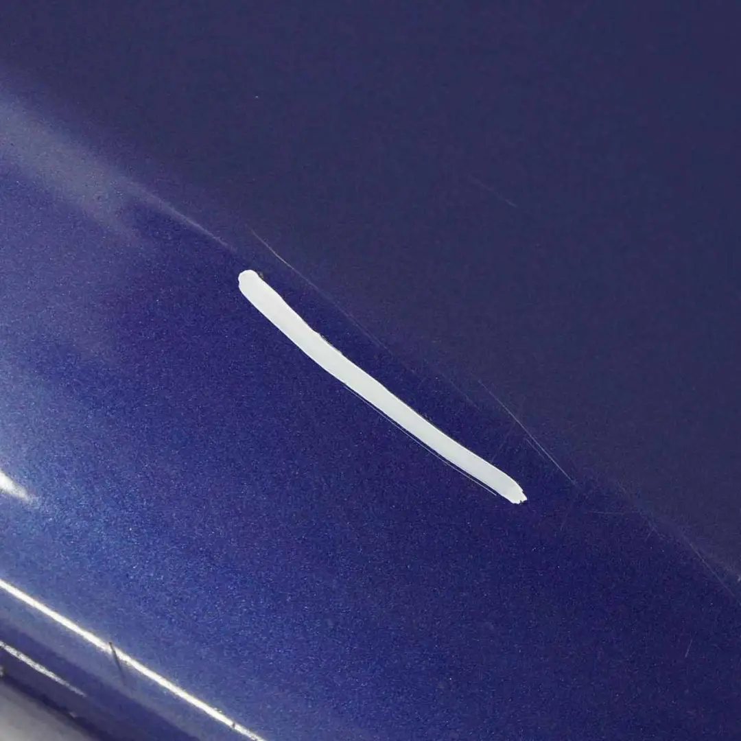 BMW E90 E91 Faldón lateral Sill Strip Derecha Montegoblau Blau Azul - A51