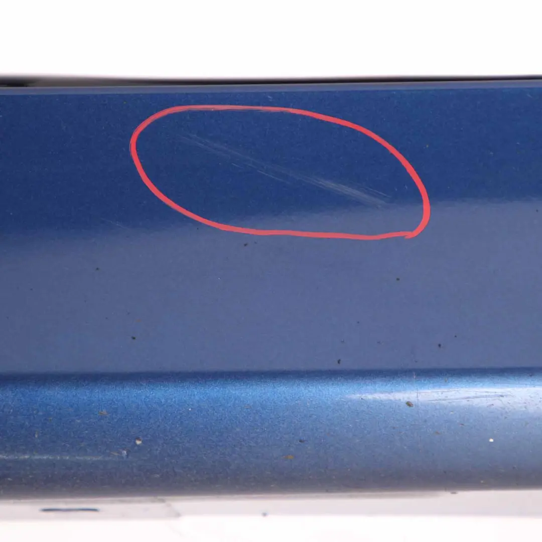BMW E90 E91 Sill Strip Side Skirt Right O/S Montegoblau Blau Blue Metallic - A51