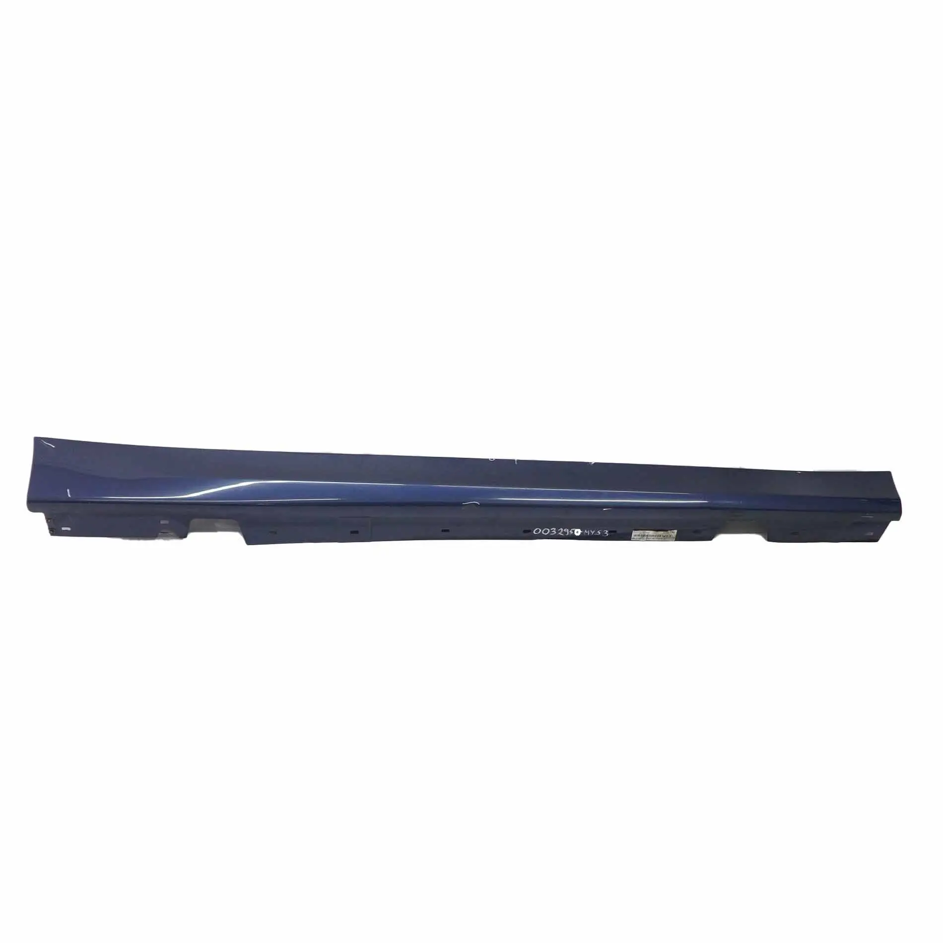 BMW E90 E91 Sill Strip Side Skirt Right O/S Mysticblau Mystic Blue - A07