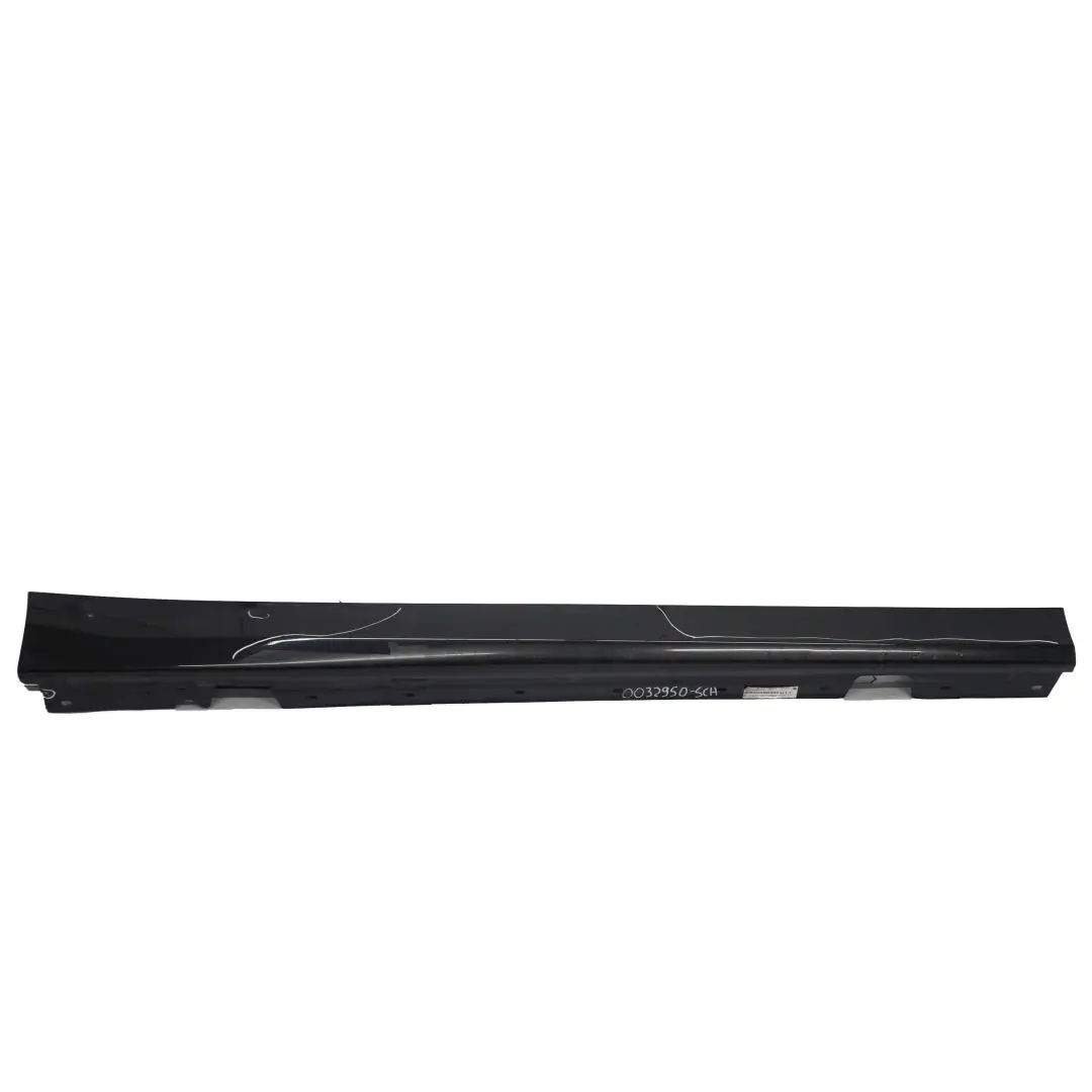 BMW E90 E91 Side Skirt Sill Strip Right O/S Schwarz 2 Black - 668