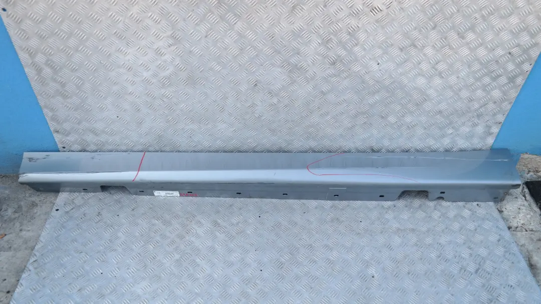 BMW E90 E91 Sill strip side skirt left N/S Arktis Metallic - A34