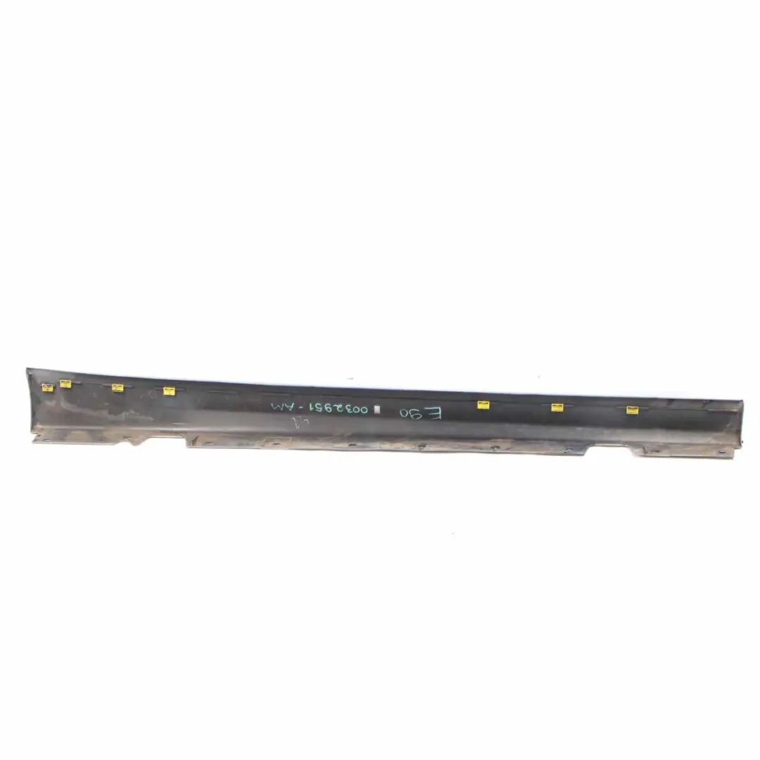 BMW E90 E91 Side Skirt Sill Cover Strip Left N/S Arktis Metallic - A34