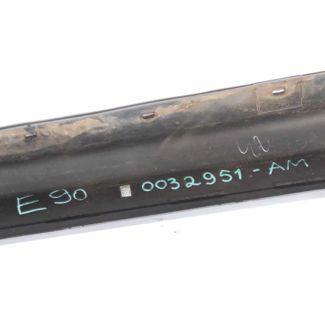 BMW E90 E91 Side Skirt Sill Cover Strip Left N/S Arktis Metallic - A34