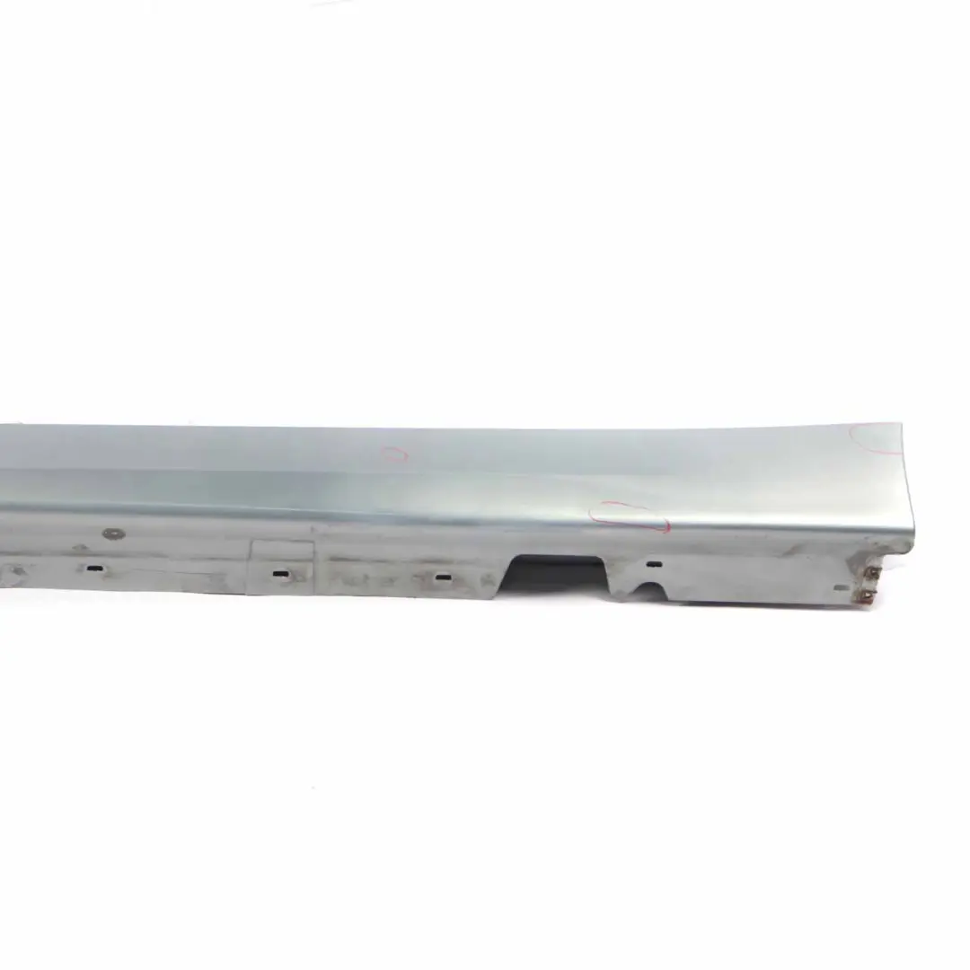BMW E90 E91 Side Skirt Sill Cover Strip Left N/S Arktis Metallic - A34