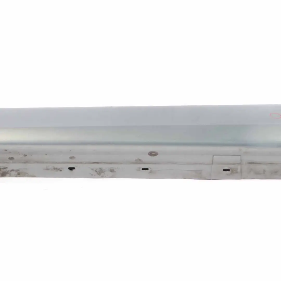 BMW E90 E91 Side Skirt Sill Cover Strip Left N/S Arktis Metallic - A34