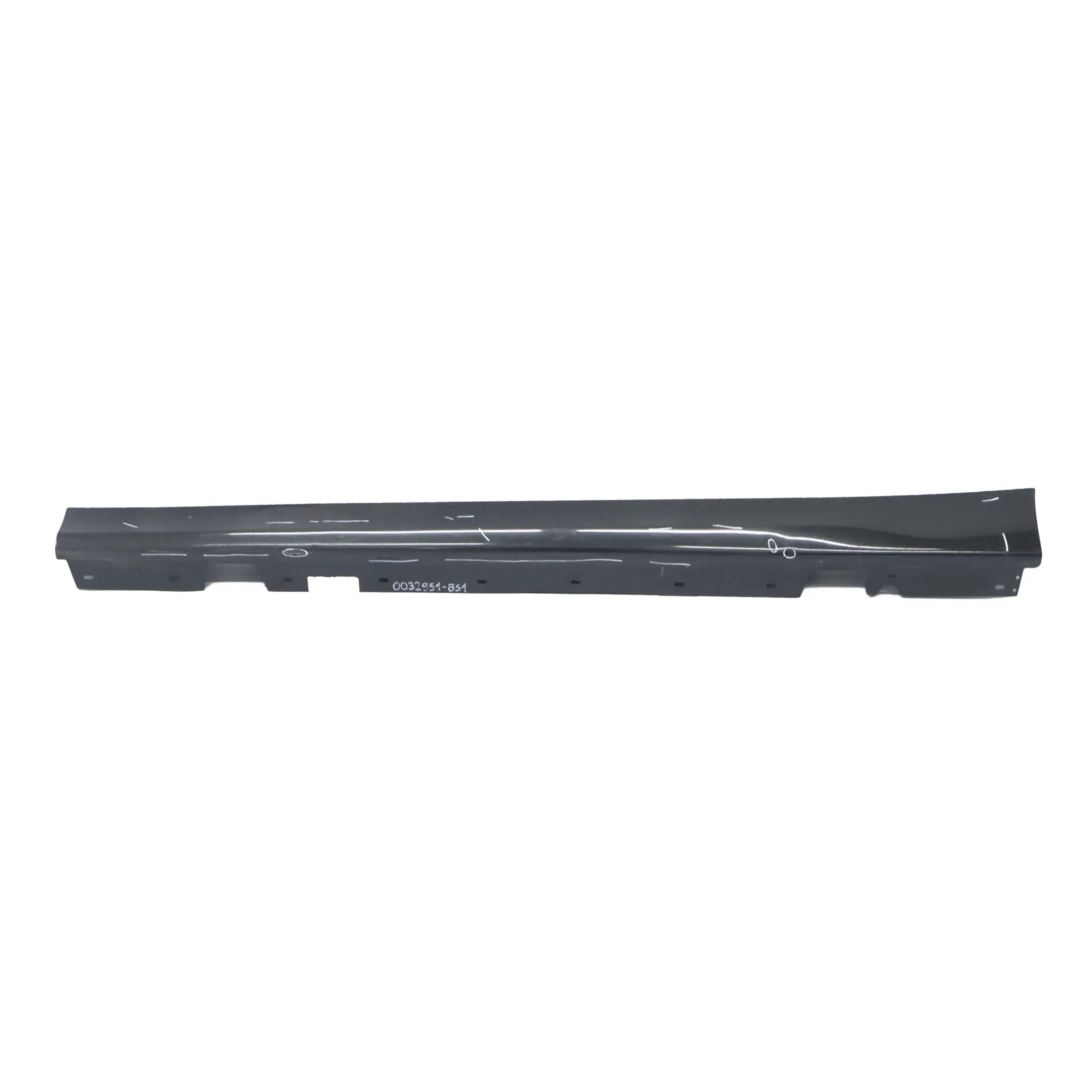 BMW E90 E91 Cover Sill Strip Side Trim Skirt Left N/S Black Sapphire - 475