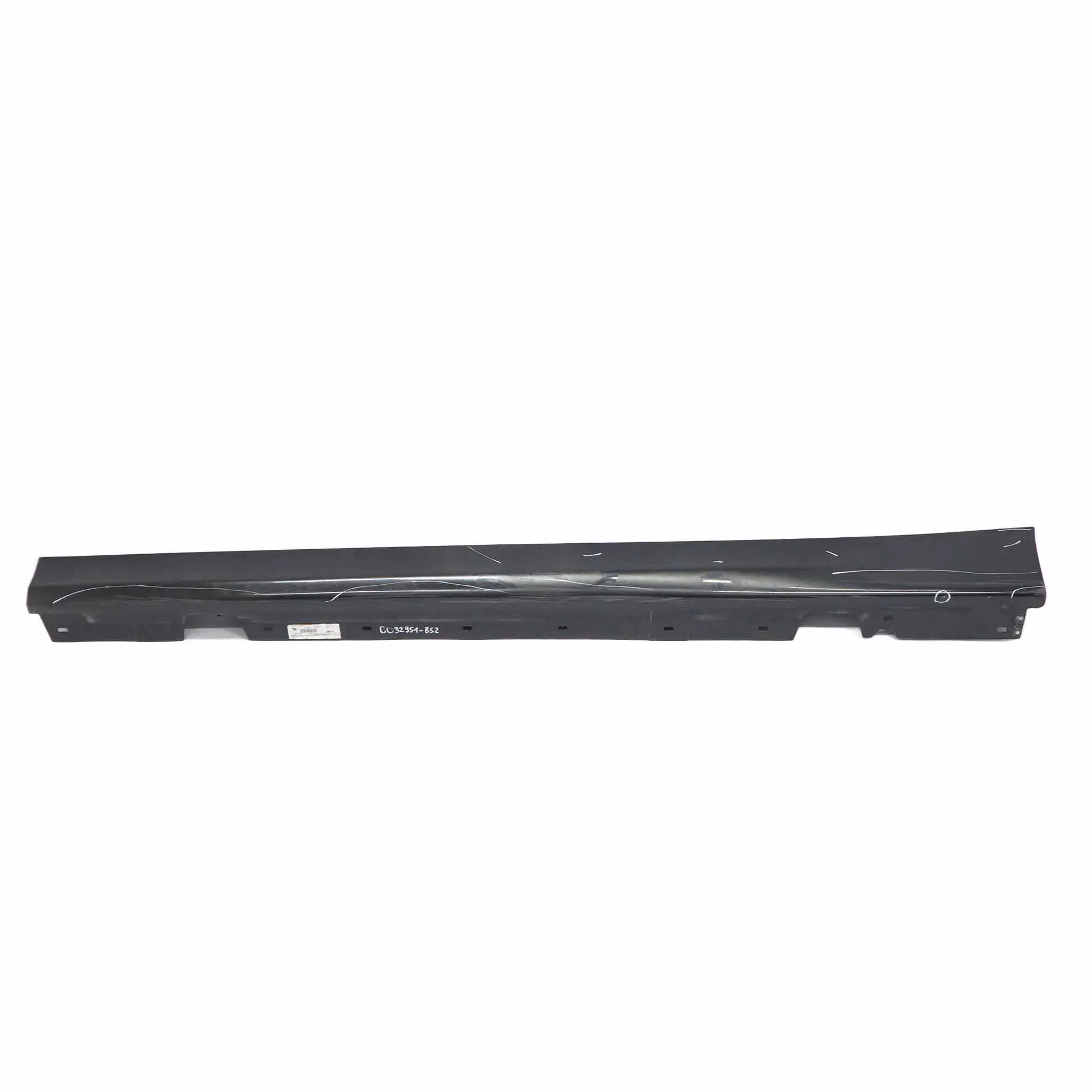 BMW E90 E91 Bas de Porte Couverture Seuil Gauche Noir Sapphire Metallique - 475