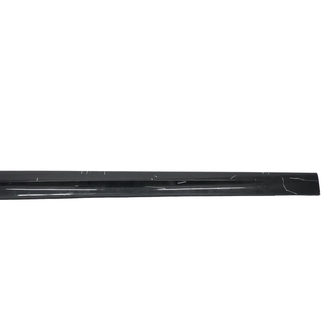 BMW E90 E91 Sill Strip Side Trim Skirt Left N/S Black Sapphire Metallic - 475