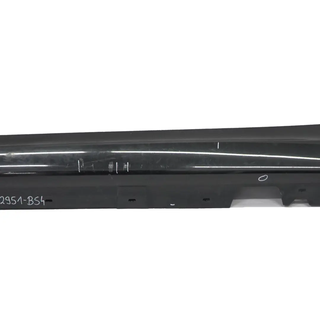 BMW E90 E91 Sill Strip Side Trim Skirt Left N/S Black Sapphire Metallic - 475