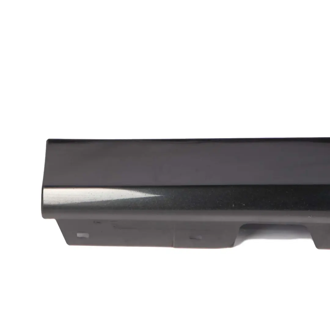 BMW 3 E90 E91 Cover Sill Strip Side Trim Skirt Left N/S Black Sapphire - 475