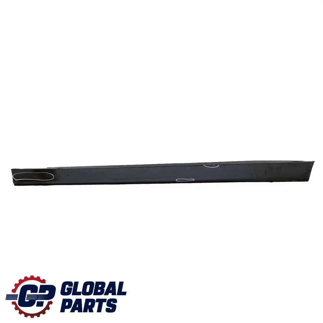 BMW 3 Series E90 E91 Cover Sill Strip Side Trim Skirt Left N/S Black Sapphire