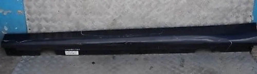 BMW 2 E90 E91 Sill strip side trim skirt left Carbonschwarz Carbon