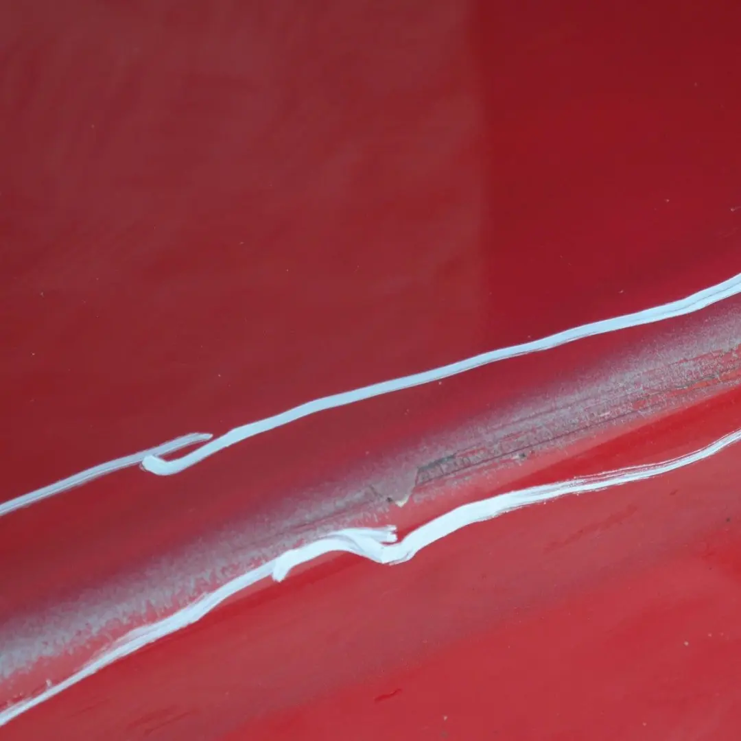 BMW E90 E91 Sill Strip Faldón Lateral Izquierdo Japan Rot Rojo - 438