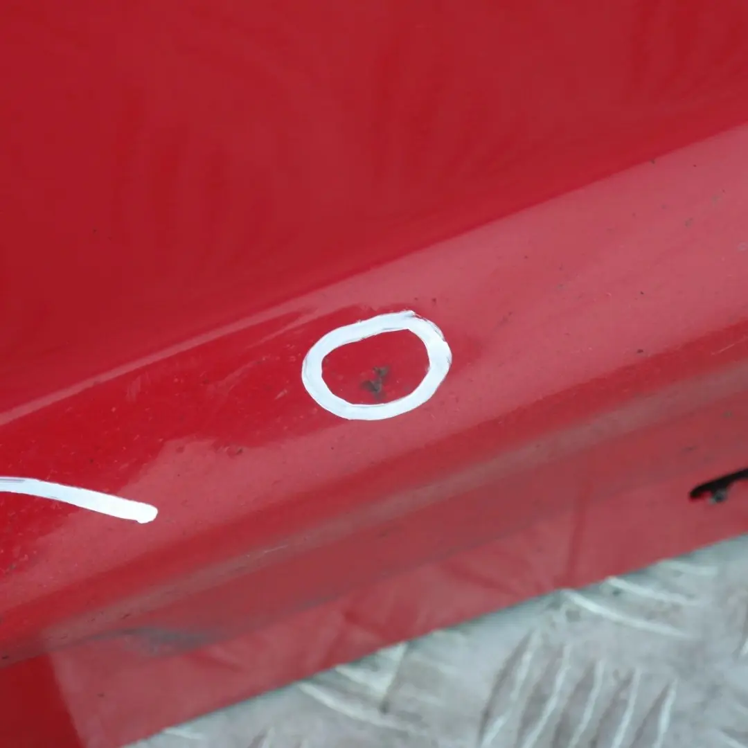 BMW 3 E90 E91 Bas de Porte Couverture Seuil a Gauche Rouge Japon Rouge 438