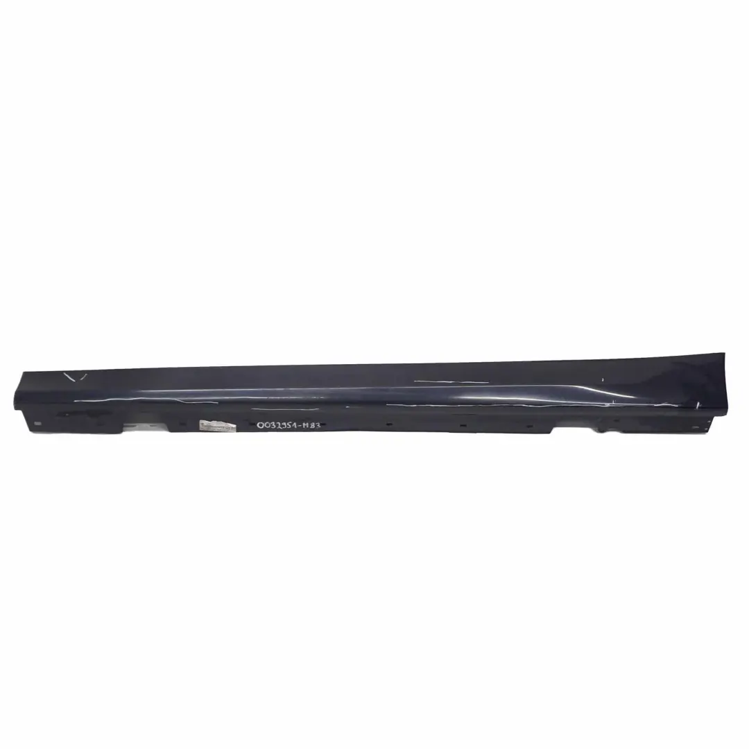 BMW E90 Sill Strip Side Skirt Left Panel N/S E91 Monacoblau Blue Metallic - A35