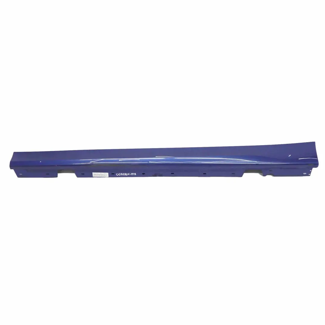 BMW E90 E91 Side Skirt Sill Strip Trim Left N/S Montegoblau Blau Blue - A51